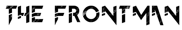 The FrontMan 2 font preview